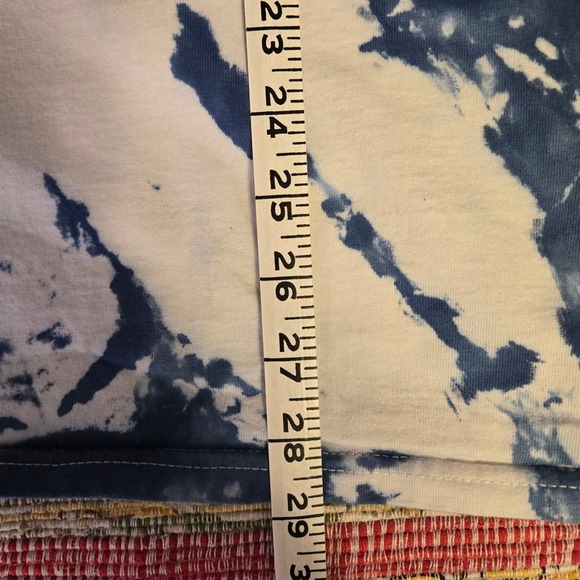 FRUIT of the LOOM Upcycle Shirt Sugar Skull Tie Dye Unisex Tee XL - Picture 8 of 8